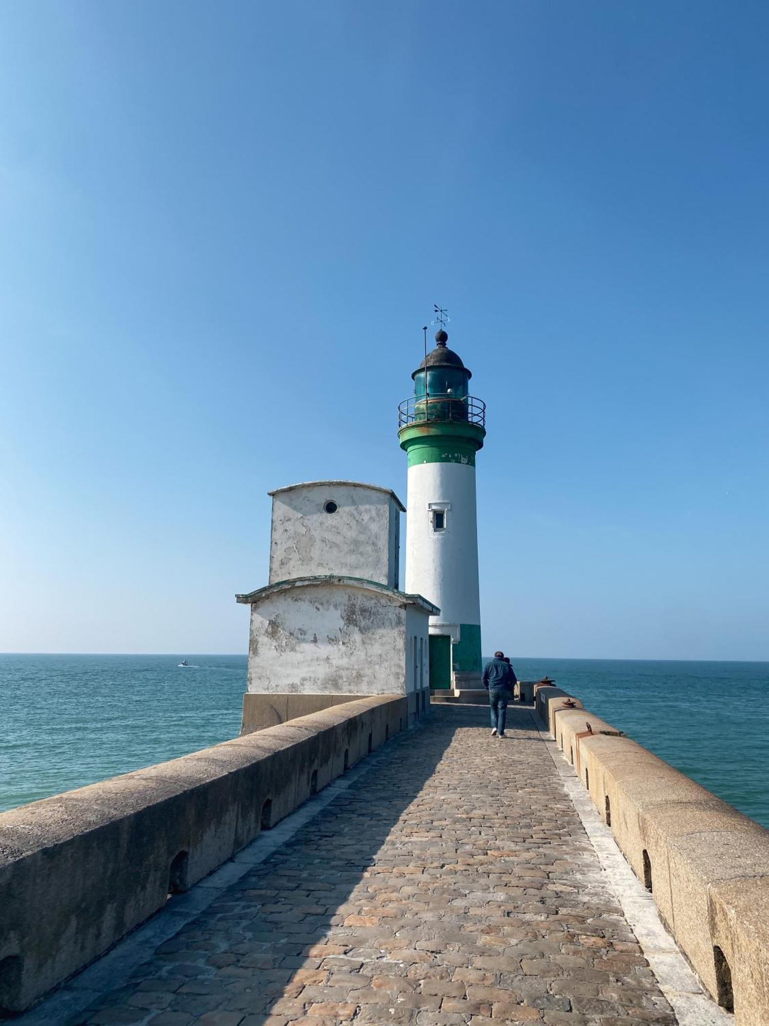 La Coquille - Vue Mer Panoramique & Port Treport Le Tréport Exteriör bild